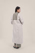 Embroidered Wool long Coat